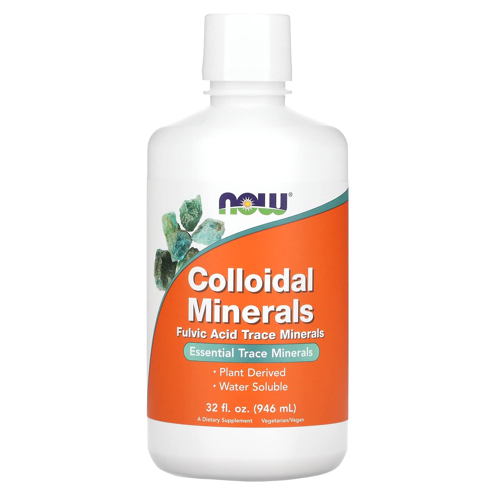 NOW Foods Colloidal Minerals Liquid, Plant Derived, Essential Trace Minerals for Optimal Health, 32-Ounce
| NOW Foods C