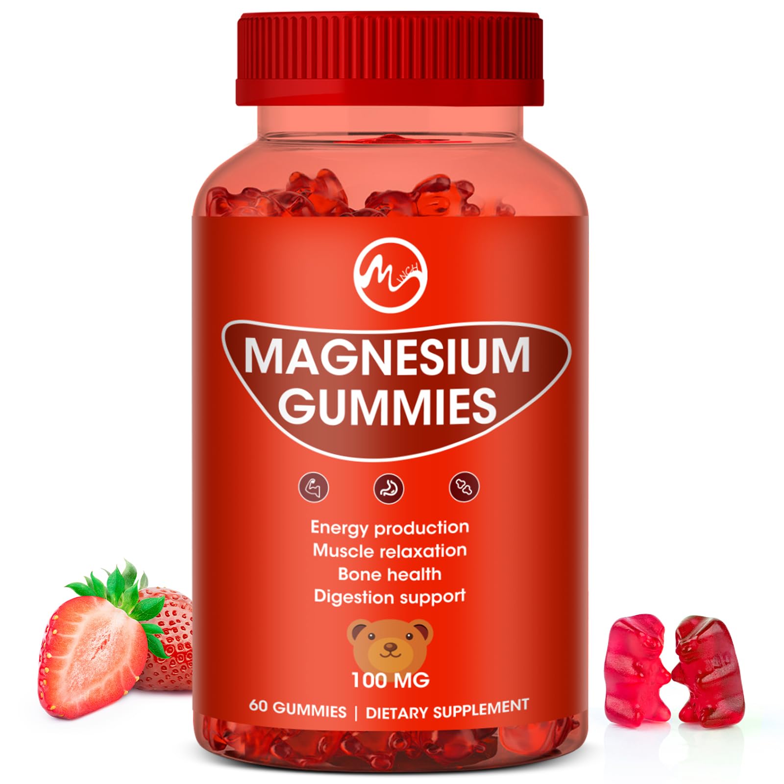 High Strength Magnesium Gummies 600mg Fruity Flavors for Muscle Health
| Magnesium Gummies 600mg Fruity Flavors Promote