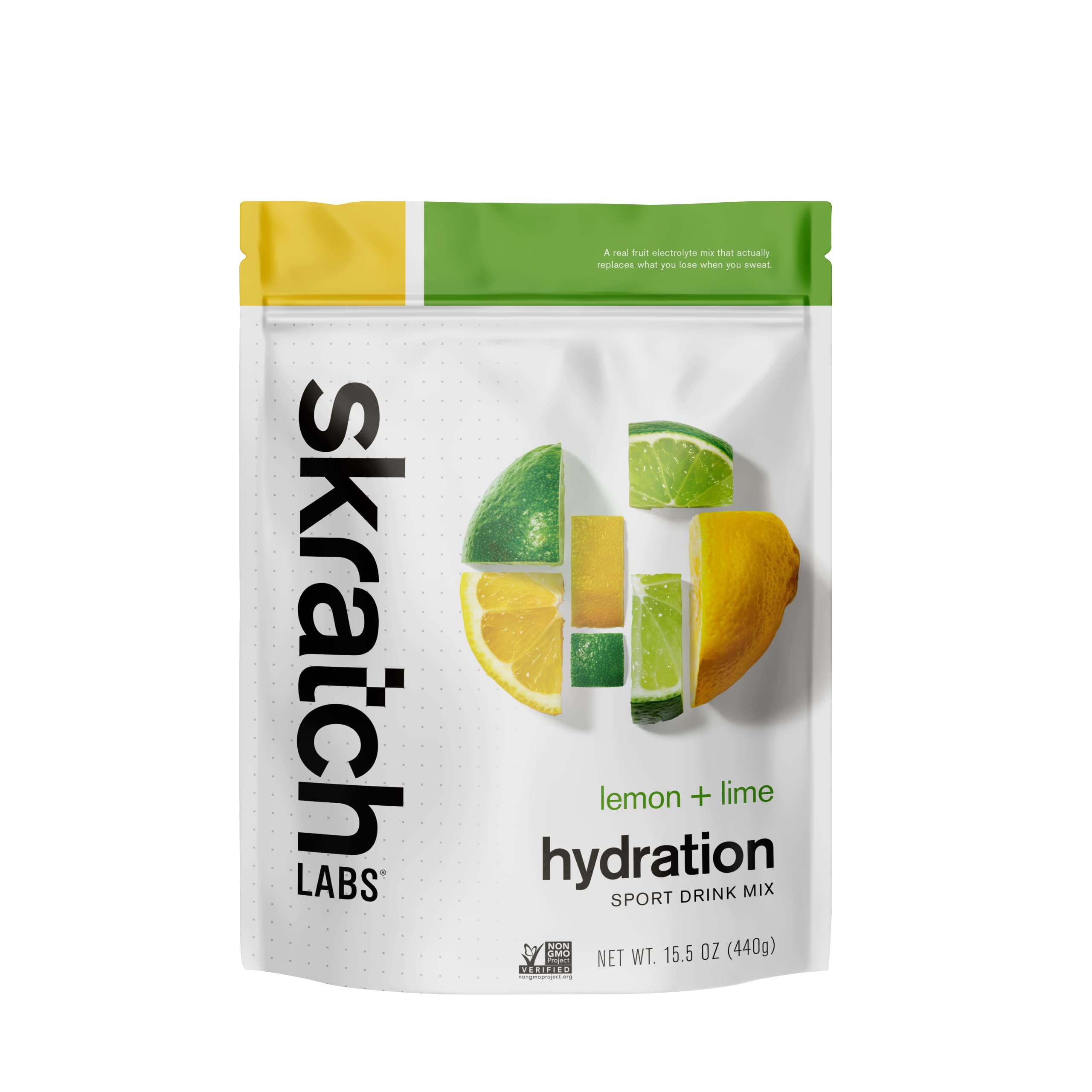 Skratch Labs Hydration Powder Sport Drink Mix for Exercise and Performance
| Skratch Labs Electrolytes Powder Lemon + L